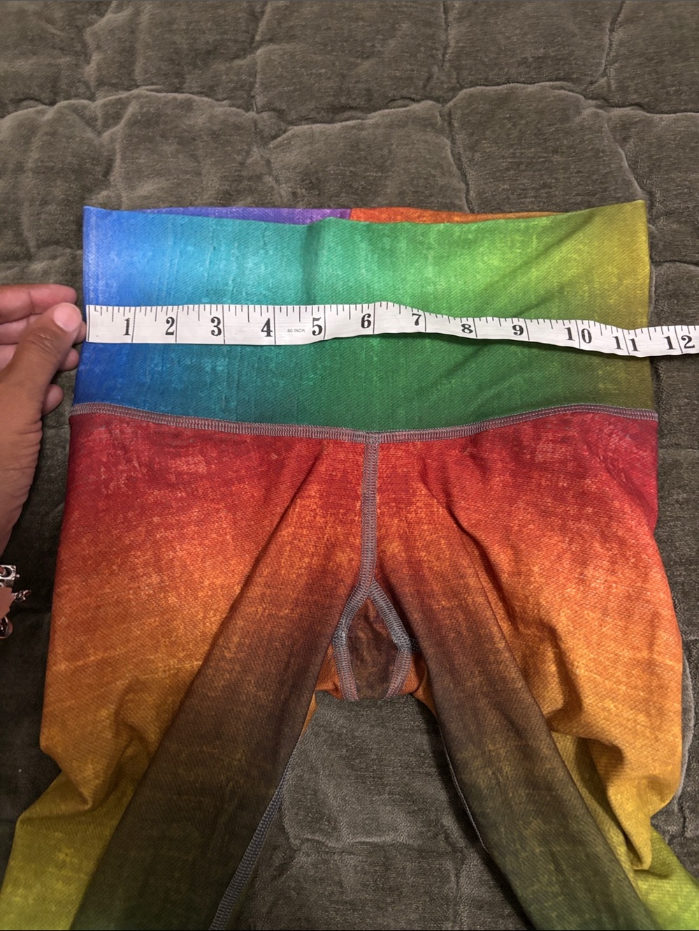 Niyama Sol leggings XS PLEASE VIEW RULER PICS FOR SIZE hot yoga Pilates rainbow - Picture 3 of 4